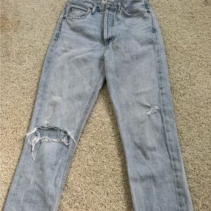 Agolde Light Blue Vintage-Style Denim Jeans